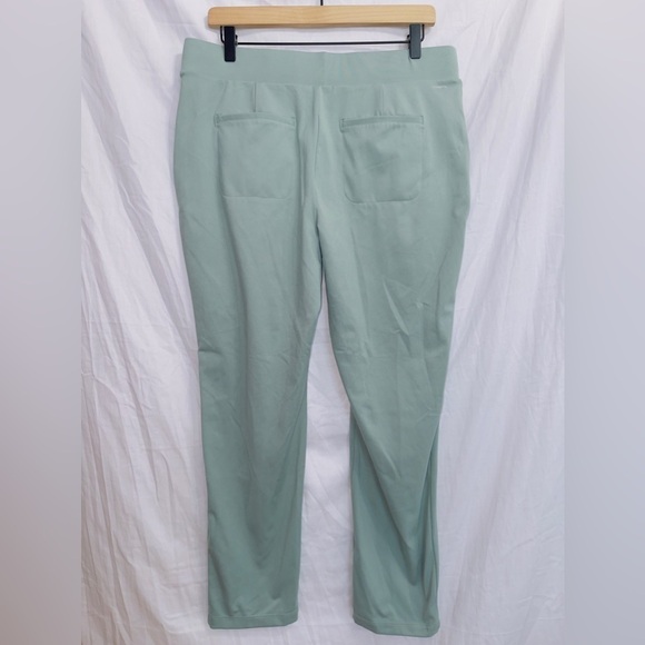 Mondetta Blue High Waisted Pull On Stretch Straight Leg Pants size large - Picture 5 of 5